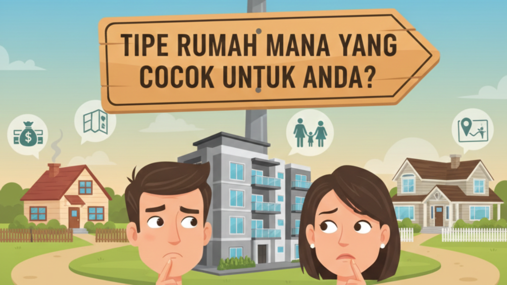 Tipe Rumah Mana yang Cocok untuk Anda?